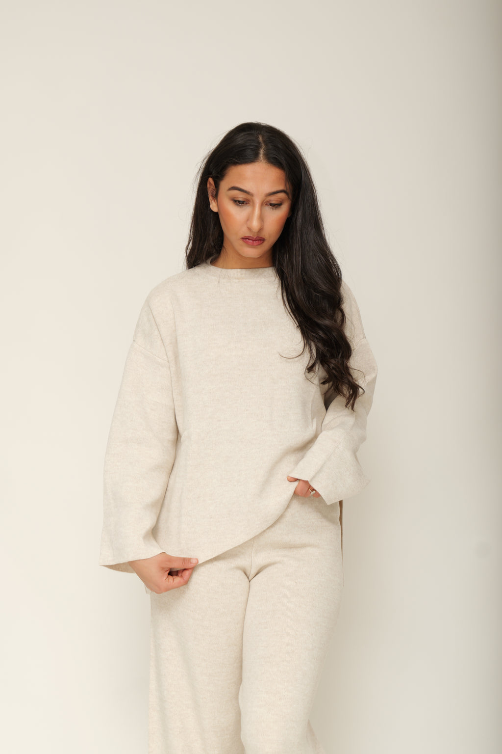 Ensemble chill en maille minimal