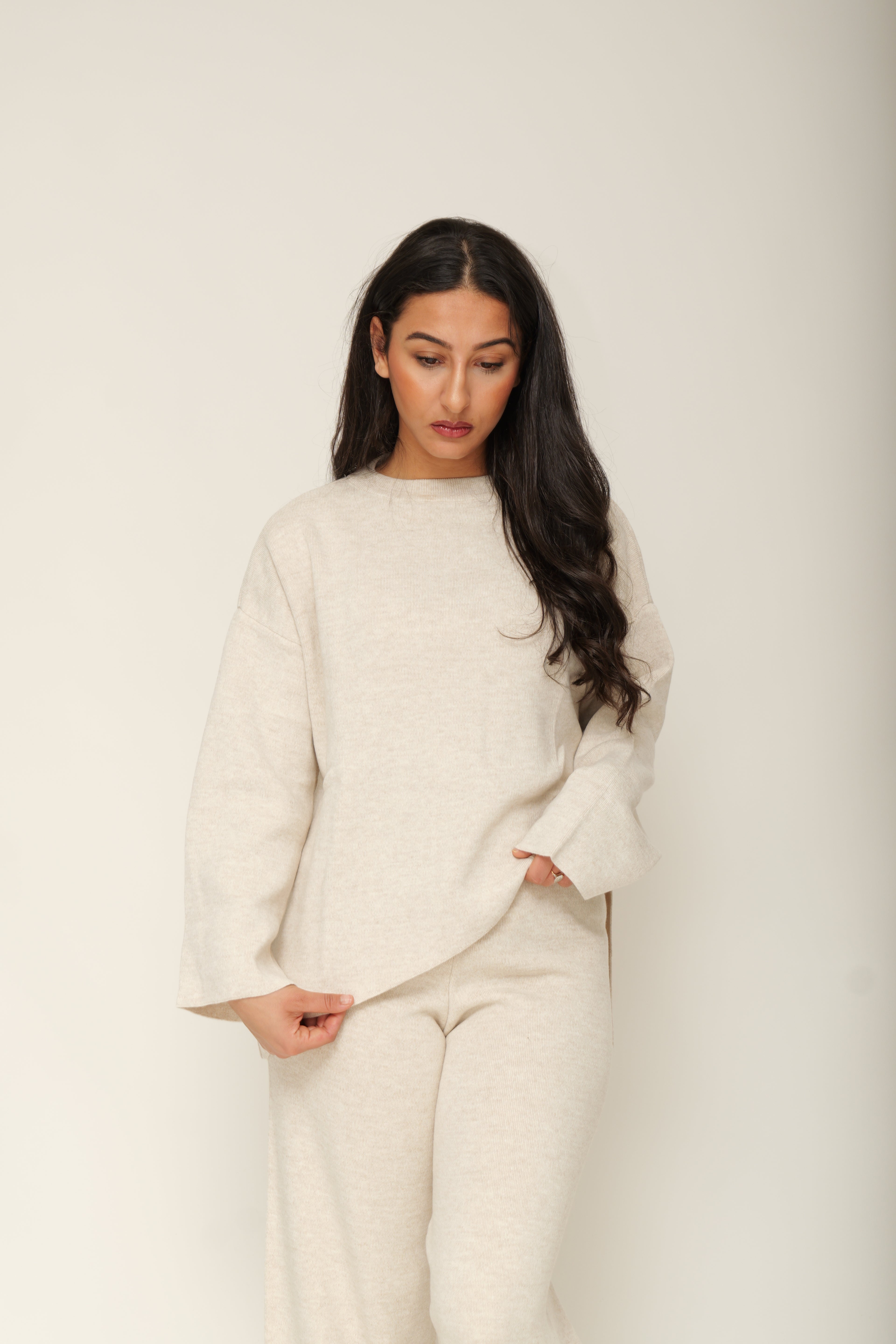 Ensemble chill en maille minimal